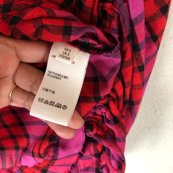 free People Pacific Dawn Drawstring Plaid Shirt - Picture 9 of 10